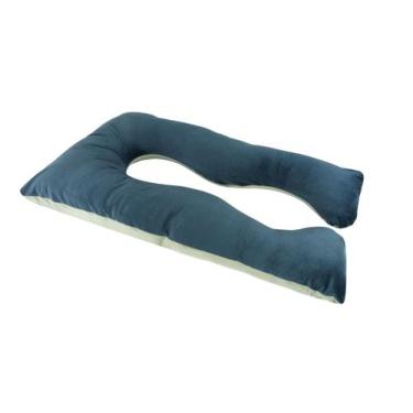 Imagem de Travesseiro agarradinho corporal plush perfetto - Pé de Apoio, Azul