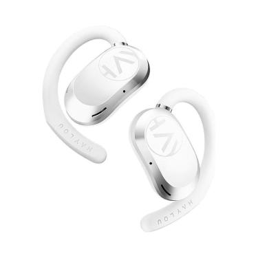 Imagem de Fone Haylou Earhook 1 Ow02 Com Enc, Gancho Bl 5.4 App Customização som AI 4 Microfones GTR2-Unissex