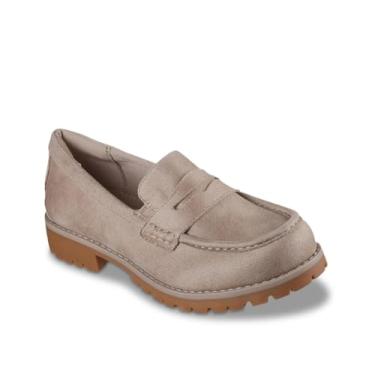 Imagem de Skechers Modern Comfort Women's Mocassim Cypress-Bold Move, Cinzento-acastan, 35