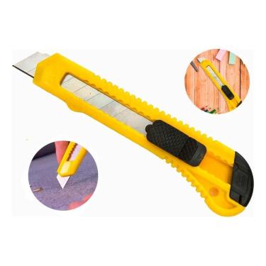 Imagem de Estilete Multiuso Fertak Lâmina 18Mm Profissional Com Trava