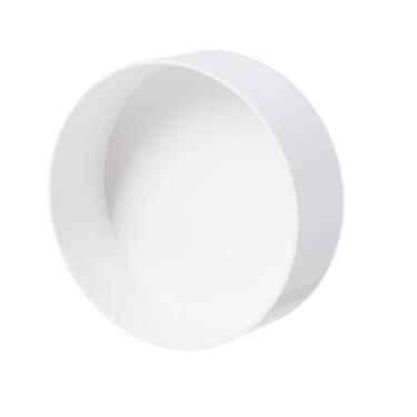 Imagem de DONWARE Acoplamento adaptador de encaixe de tampa de extremidade de PVC S&D de 15 cm, faz conexões de solda por solvente, para uso ASTM D 2665 com tubo de esgoto e drenagem de 15 cm, branco