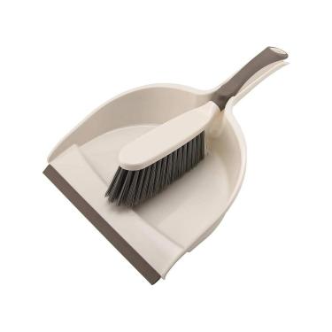Imagem de Conjunto de bandeja e escova, conjunto de pá e escova pequena, conjunto de vassoura manual e pá de lixo, vassoura pequena para limpeza de cozinha.