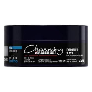 Imagem de Pomada Cera Efeito Brilho Extra Forte Charming Barbershop - Cless