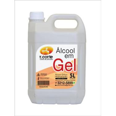 Imagem de Alcool GEL - Galão 5 Litros - R.Corte