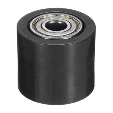 Imagem de PATIKIL Tensor de polia de rolo de 8 mm, tensor de polia de rolo de corrente, mini peças de bicicleta, guia de cilindro de nylon, guia deslizante de guia de corrente de roda para mini motocicleta Dirt