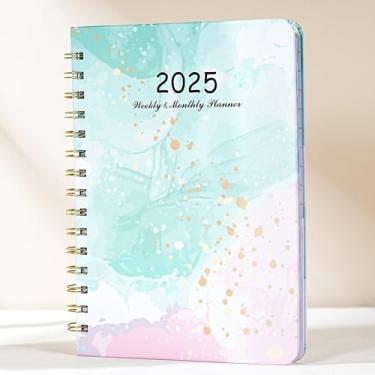 Imagem de Caderno de flores A5 (14,2 cm x 20,8 cm), diário floral, 70 folhas de papel, capa dura para escrever, caderno de esboço, presente, decoração (damasco)