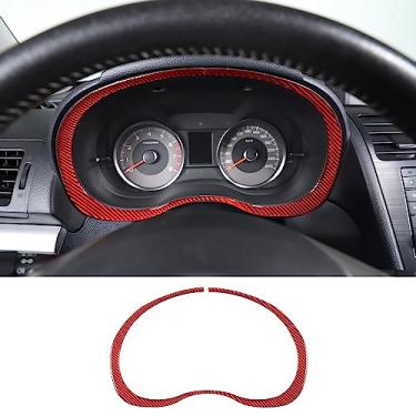 Imagem de Aotumcer Para acessórios Subaru Forester, painel central painel painel quadro instrumento capa adesivo compatível com Subaru Forester 2013 2014 2015 2016 2017 2018