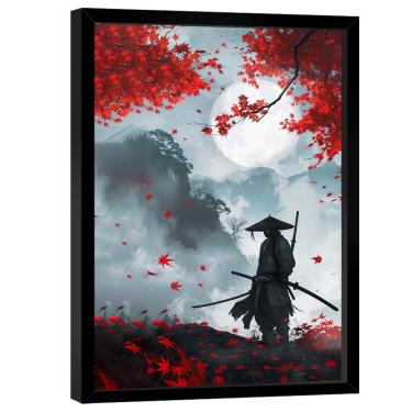 Imagem de Quadro Decorativo Samurai Ásia