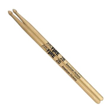 Imagem de Baqueta Pro Fire 2B Ponta Madeira Natural Hickory