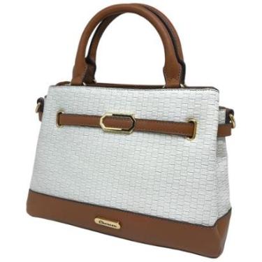 Imagem de Bolsa Feminina Moderna Alça Removivel Detalhe Metal Chenson-Feminino