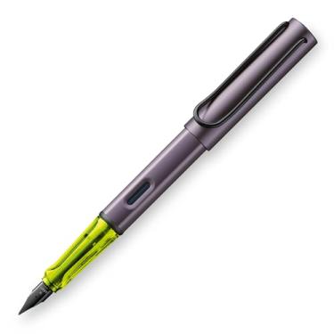 Imagem de LAMY AL-star aubergine - Caneta tinteiro com grip ergonômica e pena de aço preta M - corpo de alumínio leve - incluindo cartucho azul LAMY T 10