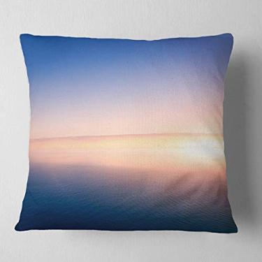 Imagem de Sala de estar, sofá, almofada de alta qualidade + capa de almofada impressa em ambos os lados 66 cm x 66 cm da Designart