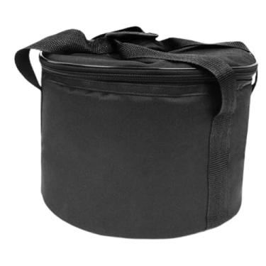 Imagem de KiBcsLic Bolsa para transporte de tigela tibetana com zíper suave, leve, acessórios profissionais, interior fácil de limpar e tecido Oxford multiuso, 10inch