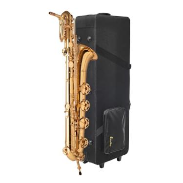 Imagem de SAXOFONE BARITONO EVER-TON FIRST LAQUEADO COM ESTOJO