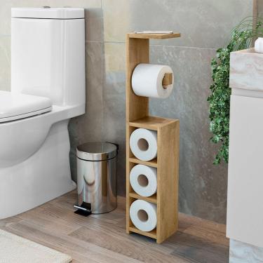 Imagem de Suporte Para Papel Higiênico Decorativo Austria Cinamomo