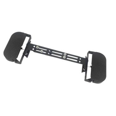 Imagem de Ysyqkn Apoios de Pé Dianteiros para Bicicletas Elétricas, Acessórios Extensíveis, Fáceis de Instalar, Modificáveis, Apoio de Pé Ajustável, Pedal Dianteiro.