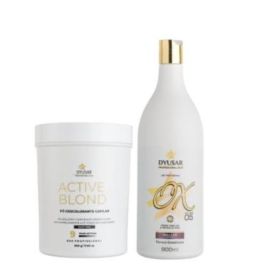 Imagem de Kit Pó Active Blond + Ox 5 Volumes Dyusar - Dyusar Cosmeticos