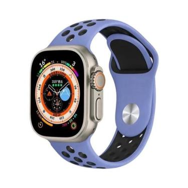 Imagem de Pulseiras De Silicone Esportivas De 42mm E 46mm Para Apple Watch Serie