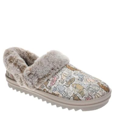 Imagem de SKECHERS Chinelo feminino Bobs Cozy Kiss, natural/multi, 35, Natural/Multi, 35