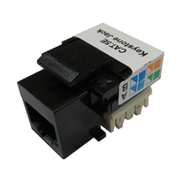 Imagem de Conector Seccon Keystone RJ45 Fêmea, CAT5, Branca - WT 2001C W