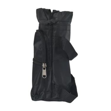 Imagem de predolo Suporte para garrafa de água em formato de sela de cavalo com bolso para celular. Ideal para aventuras ao ar livre.