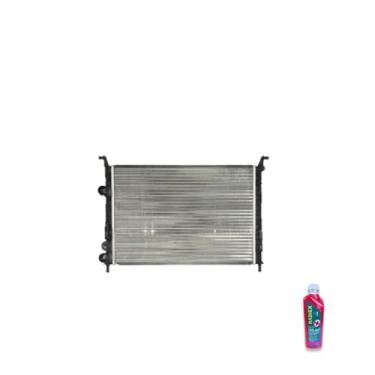 Imagem de Kit Radiador Palio Strada Siena 00> Idea 06> 1.5 + Aditivo Radiador Radiex R1892 Rosa Pronto Uso
