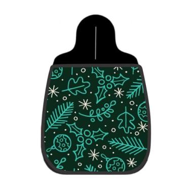 Imagem de Lixeira De Carro Organizador Lixinhocar Natal Folhas Enfeites Verde