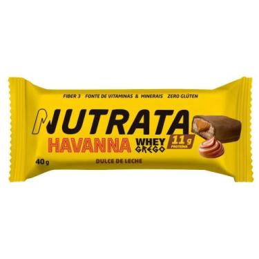 Imagem de Barra Whey Grego Doce de Leite Nutrata 40g