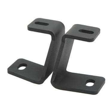 Imagem de RiToEasysports Suporte de Montagem de Luz de capô Frente de Alumínio CNC Um Suporte de Pilar para Caminhão SUV Offroad, Fácil Instalação Design Durável Melhora a Visibilidade para Aventuras Noturnas