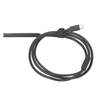 Imagem de KIMISS Câmera Endoscópica USB C 1920P de Lente Dupla Com Cabo Flexível, Ferramenta de Inspeção à Prova d'água IP67 para Telefones Celulares - Ideal para Inspeções de Tubos, Motores e HVAC (#11)
