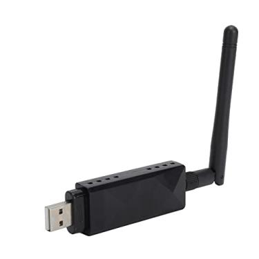 Imagem de GOWENIC Adaptador WiFi USB de Transmissão Rápida AR9271 NetCard Sem Fio para TV, Computador, Sinal Estável, para Usuários de TV Sem Fio/WiFi Portátil, ABS Shell/cor Preta