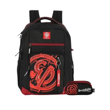 Imagem de Kit Enaldinho Mochila Costas + Estojo Original Youtuber Luxo - Luxcel,