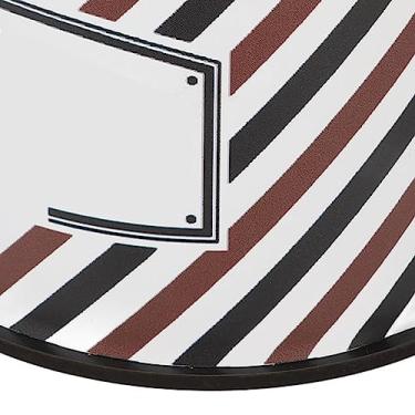 Imagem de Cuofyunl suporte de armazenamento de tesoura redonda vintage grande capacidade caixa de armazenamento de tesoura de madeira profissional para barbeiro