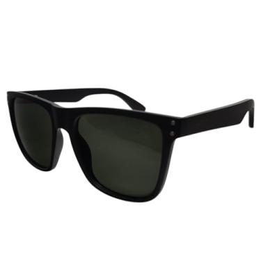 Imagem de Óculos de Sol Masculino Havaí Polarizado UV400 Preto (Verde G15)