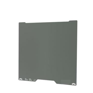 Imagem de Placa fria compatível com impressoras 3D Bambu Lab X1/P1/A1/H2D, com forte adesão e resistência a altas e baixas temperaturas. Ideal para peças de impressoras 3D.(355x347mm)