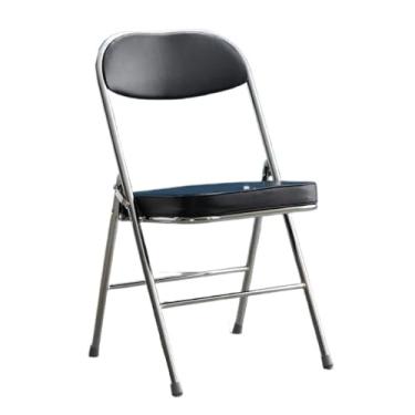 Imagem de Cadeira dobrável de metal para lazer, multifuncional, dobrável, portátil, cadeira de jardim, cadeira de praia, cadeira de pesca, cadeira de acampamento, adequada para uso interno e externo ou