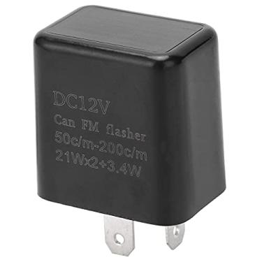 Imagem de Hilitand LED Flash Relé Alta Potência 3-Speed Ajustável Turn Signal Flasher DC 12V Aplicável Motocicleta Do Carro