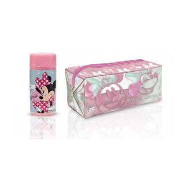 Imagem de Kit Estojo Minnie Cristal Grande Pvc Dac Original + Apontador com Depó