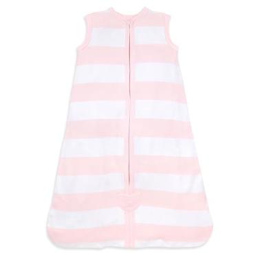 Imagem de Burt's Bees Baby Cobertor infantil unissex orgânico para recém-nascidos apicultor, Flor listrada de rúgbi, M