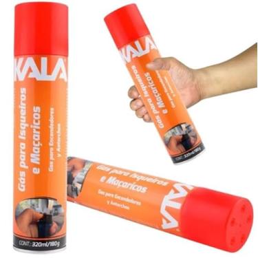 Imagem de Gás para Isqueiro e Maçaricos 320ml/180g Kala