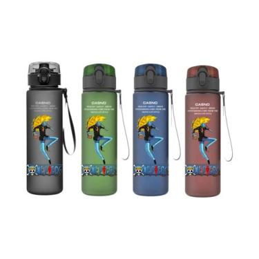Imagem de Garrafa De Água Esportiva De 560ML One Piece Monkey D Luffy Roronoa Zo