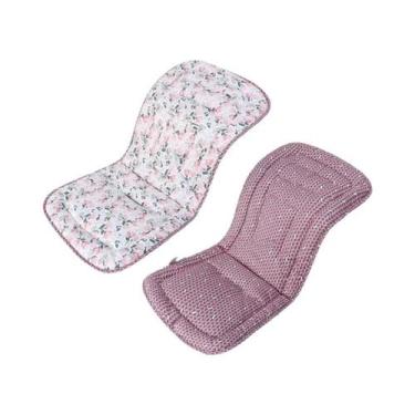 Imagem de Almofada De Algodão Macia Para Carrinho De Bebê, Assento Para Quatro E