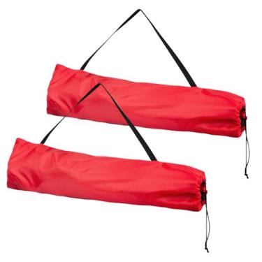 Imagem de Dairrr Fuuu Bolsa de substituição para cadeira de acampamento Coleman, bolsa dobrável de acampamento, bolsa de substituição para cadeira de gramado ao ar livre e esportes, 92 cm, vermelha, pacote com