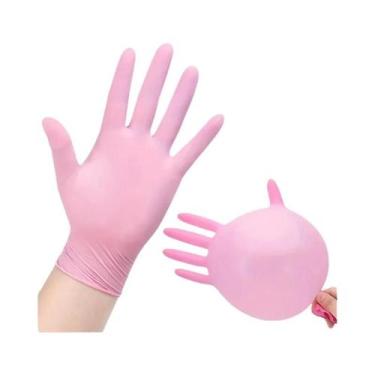 Imagem de Luvas De Nitrilo Duráveis E Antiderrapantes 50/100 Peças Descartáveis 