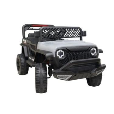 Imagem de Mini Jipe Elétrico Infantil 12V Com Controle Remoto, Bluetooth, Usb, Farol Led e Marcha Ré