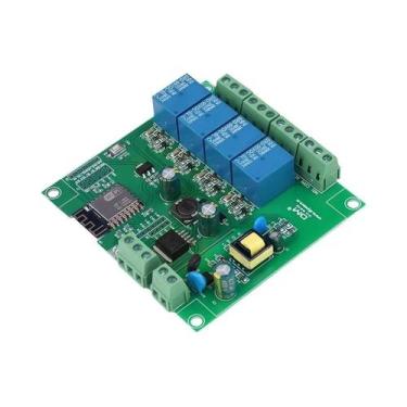 Imagem de Módulo De Relé WIFI ESP8266 De 4 Canais 5V 7-28V 5-80V Placa De Desenv