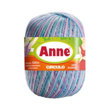 Imagem de Linha Anne 500m Círculo 147g - Para Crochê e Tricô (9490 CARROSSEL)