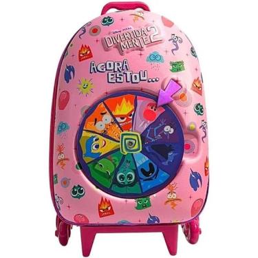 Imagem de Mochila De Rodinhas 3d Maxtoy Divertidamente Roleta 3862bm24