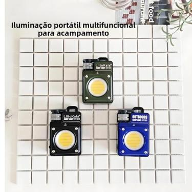 Imagem de Lanterna Portátil Colorida Para Camping Liitokala XY-009 Com Bateria E