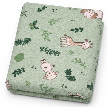 Imagem de Toalha de Banho com Capuz Bebê 100% Algodão – Macia, Absorvente e Confortável p/Recém-Nascido e Criança (Verde.)